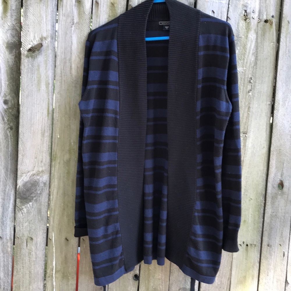 ✅Metaphor Open Cardigan Sweater with tie